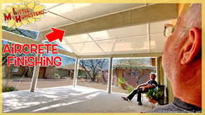 Aircrete Finishing & Sheeting Patio | Weekly Peek Ep326