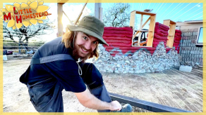 Footings Complete! Gilligan's Island Parody | Earthbag Hyperadobe Construction | Weekly Peek Ep382